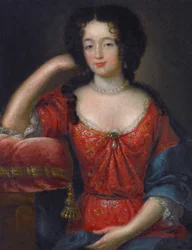 Portret van Marie Casimire Zamoyska (Marysieńka)